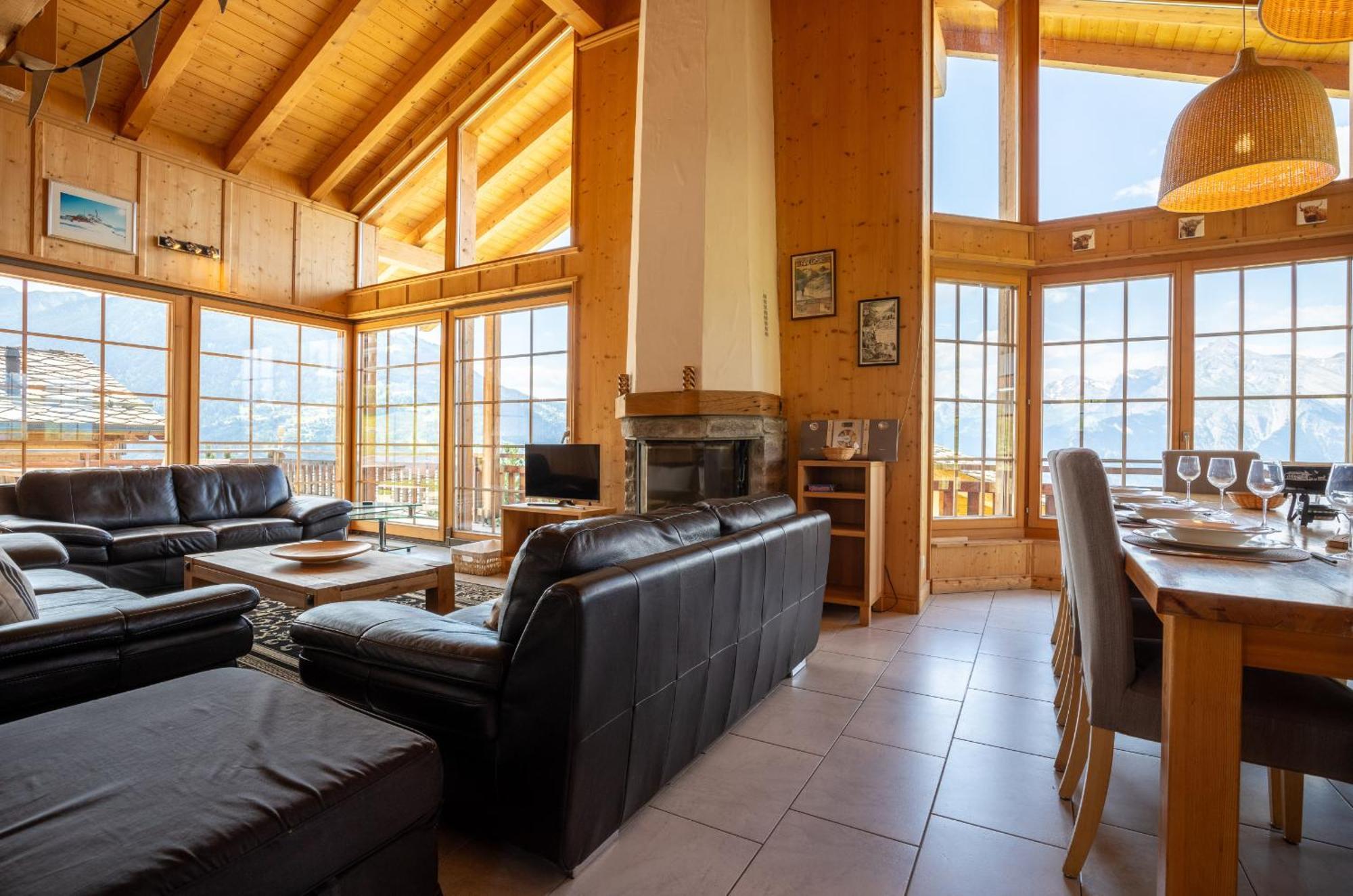 Christoph Standing & Calm Chalet 10 Pers By Alpvision Residences فييسوناز المظهر الخارجي الصورة