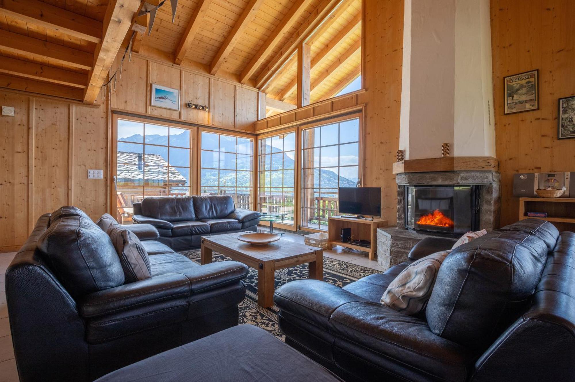 Christoph Standing & Calm Chalet 10 Pers By Alpvision Residences فييسوناز المظهر الخارجي الصورة